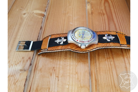 кожаные аксессуары ручной работы, кожаный браслет, ремешок для часов купить