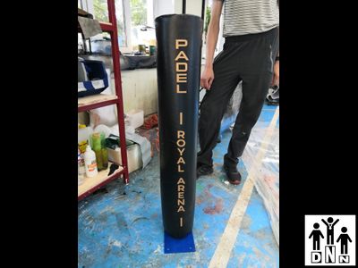 Протектор на стойку для теннисного корта размер 67см, диаметр 70мм