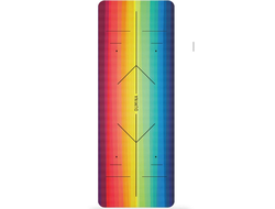 Коврик спортивный профессиональный натуральный каучук +полиуритан  1,83*68*2мм №20