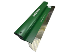 Шпатель Sheetrock алюминиевый 250/400/600/800/1000мм, сменное лезвие из закалённой нержавеющей стали, толщина полотна 0.4мм арт. 12310600G4