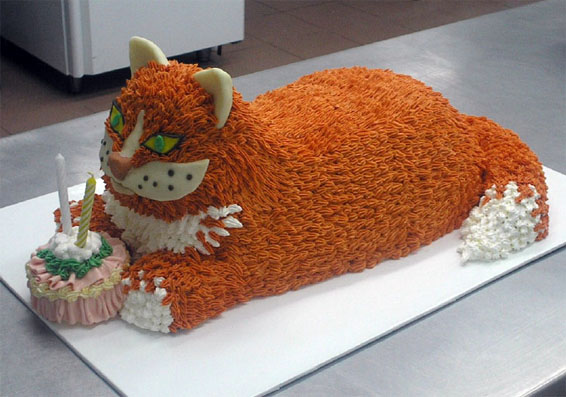 Торт животное из коржей