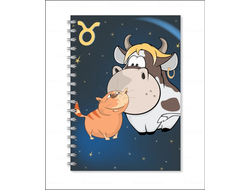Тетрадь с символикой "Быка" №2