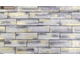 Декоративная облицовочная плитка под сланец Kamastone Воронцовский 2862, белый с серым, серо-фиолетовым, золотисто-желтым, для наружной и внутренней отделки
