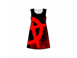 Платье 3D с полной запечаткой Сектор Газа, Юрий Хой №1