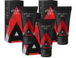 Atlant Gel intimate lubricant gel for men (3 pieces).