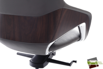 Кресло Aura FK005-A Антрацит (MB917) натуральная кожа 68*68*122-128