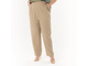 Женские брюки классического покроя с карманами арт. 2838004 (цвет беж) Размеры 50-84