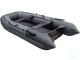 Лодка ПВХ Мастер Лодок Таймень RX3700НДНД Графит / Чёрный бронированная