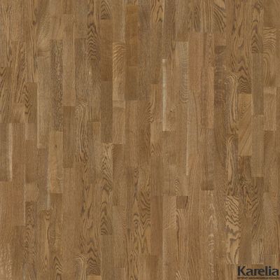 Паркетная доска Karelia Дуб Stonewashed Ebony 3S 3-полосная масло 2G без фаски толщина 14 мм 3.41 м2