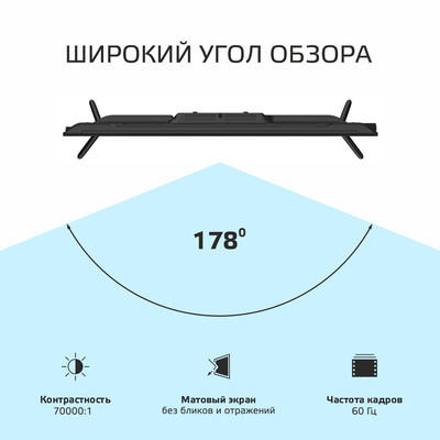 Телевизор OLTO 32ST20H  32"  HD Ready  Черный