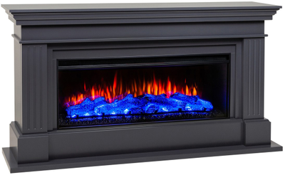 Линейный электрокамин Ontario GR с очагом Joker 45