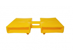 Латодержатель двойной 38 мм центральный