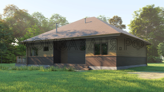 Коттедж 13x11,2