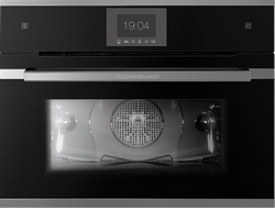 Компактный духовой шкаф с паром Kuppersbusch CBD 6550.0 S3 Silver Chrome