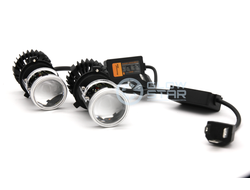 Билед модули Aozoom Mini-Led H4 мини линзы, 6000K, 12V, 35W/45W (комплект, 2шт)
