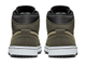 баскетбольные кроссовки Nike Air Jordan 1 Mid Olive (WMNS) BQ6472-030