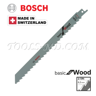 Bosch S 1111 K HCS, разведённые, шлифованные 225 x 19 x 1,5 мм.
