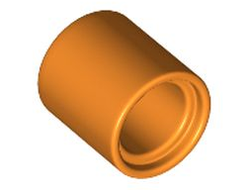 Technic, Liftarm Thick 1 x 1  Spacer , Orange (18654 / 6390380)