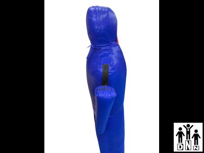 Манекен борцовский одноногий МБОТ 2  (тент, высота 1,3 м, вес 15-20 кг) с подвижными руками DNN