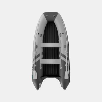 Моторная лодка GLADIATOR E350PRO светло-темносерый