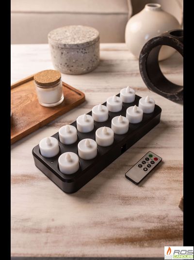 Светодиодные LED свечи, цвет "Янтарный"