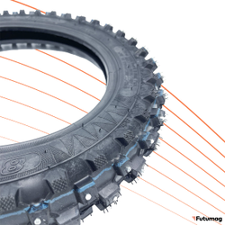 Покрышка шипованная зимняя 16x3 для электровелосипедов Monster / Minako monster , dimax monster , virus monster, Wenbo monster