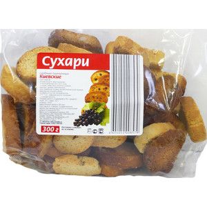 Сухари сдобные 300г