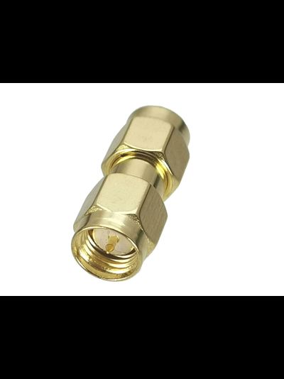 Переходник, SMA штекер RF - SMA штекер RF (аналог HOYUTEC HYR-1111 (GSA-1111), Переходник, SMA штекер - SMA штекер (SMA-7816))