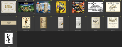 Этикетки, обложки