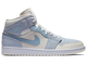 Купить кроссовки Nike Air Jordan 1 Mid SE Sail Light Blue DA4666-100
