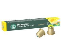 Капсулы Nespresso Starbucks "Sunny Day Blend" (упаковка 10шт по 5,6гр)