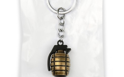 Брелок «ГРАНАТА», металл БРОНЗА