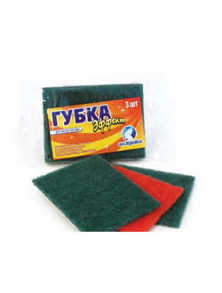 Губка Эффект 3шт 9*13