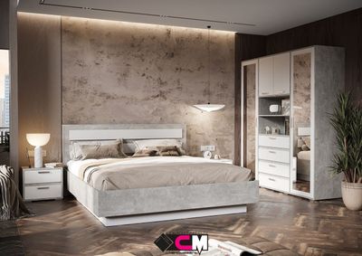 Композиция спальни ДЕНВЕР (Стендмебель)