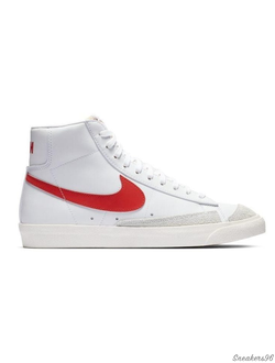 NIKE BLAZER MID 77 VINTAGE RACER WHITE/Red Унисекс (36-45)