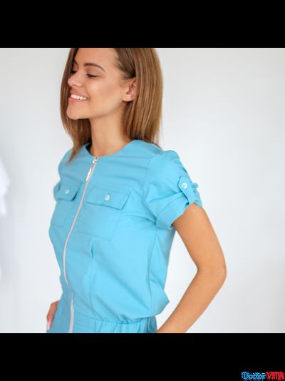 Комбинезон DOCLIKE DL616 бирюзовый