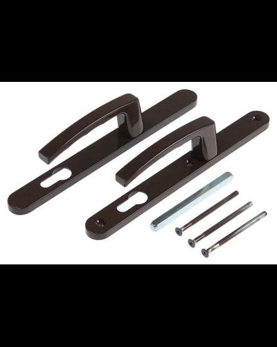 3-Болта 92-25 .Нажемнойм гарнитур для оконного профиля (Межкомнатная дверь ) Коричневый