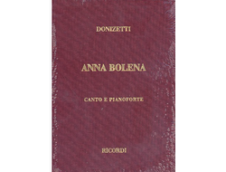 Donizetti, Gaetano Anna Bolena Klavierauszug (it) gebunden
