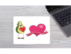 Коврик для мышки горизонтальный #11 на День влюблённых, 14 февраля