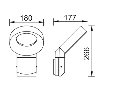 Садово-парковый светодиодный светильник MERIDIAN