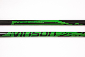Телескопические алюминиевые палки Vinson Plus (зеленые)