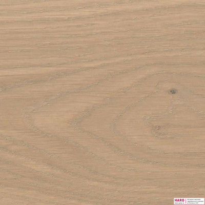 Инженерная доска Haro Prestige Дуб Песочно-Серый 540159 структура