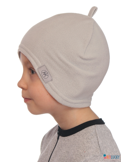 Шапка м35ф17, цвет серый р. 48-50