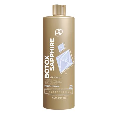 Ботокс без пигмента Paul Oscar Botox Sapphire White (шаг 2), 500 мл.