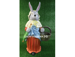 Крольчиха - красотка   78*49см   3,9кг   полистоун Россия 3290-012233