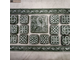 Декор-изразец к плитке под кирпич Kamastone Конь и Плетенка 3082, темно-зеленый с перламутром, комплект 7 шт