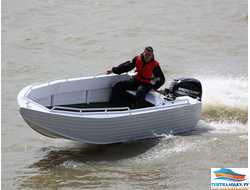 Тент на лодку Trident 450 (no console)