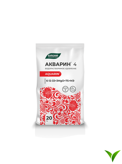 Акварин 4 (6-12-33+МЭ) 20 кг