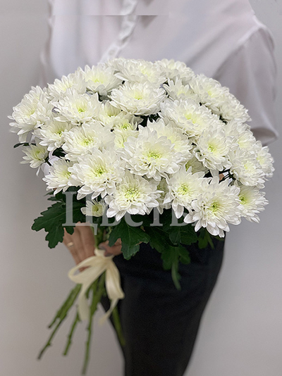 Букет из кустовых хризантем