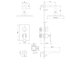 Смеситель для ванны Contest LM5822CW